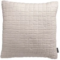 Coussin En Coton Texturé Couleur Lin 45 X 45 Cm WAFLE