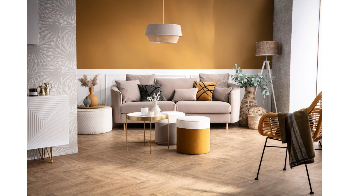 Coussin En Coton Thym Avec Motif Noir Brodé 45 X 45 Cm CROP 5 Coussin En Coton Thym Avec Motif Noir Brodé 45 X 45 Cm CROP – Image 3