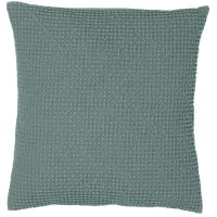Coussin En Coton Vert Sauge 45 X 45 Cm YAM