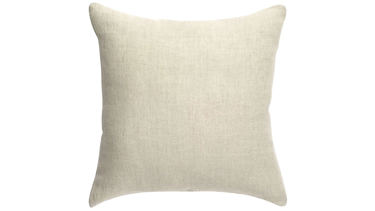Coussin En Lin Naturel 45 X 45 Cm LINEN 3 Coussin En Lin Naturel 45 X 45 Cm LINEN