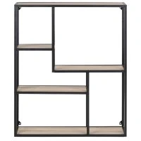 Étagère Murale Industrielle Métal Et Bois TRESCA