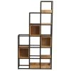 Etagère Séparateur D'espace En Bois Manguier Massif Et Métal Noir L90cm FINLEY -Boutique Miliboo etagere separateur despace en bois manguier massif et metal noir l90cm finley 48873 60586e0267572 1200 675