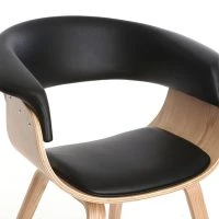 Fauteuil Scandinave Noir Et Bois Clair OKTAV -Boutique Miliboo fauteuil scandinave noir et bois clair oktav 42640 5bbcc6bae72a4 1200 675