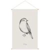 Kakemono Dessin Oiseau L40 X L60cm MELODY -Boutique Miliboo kakemono dessin oiseau l40 x l60cm melody 53452 6347de4bb9d39 1200 675