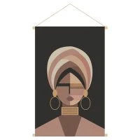 Kakémono Portrait Femme L40 Cm MEIJE