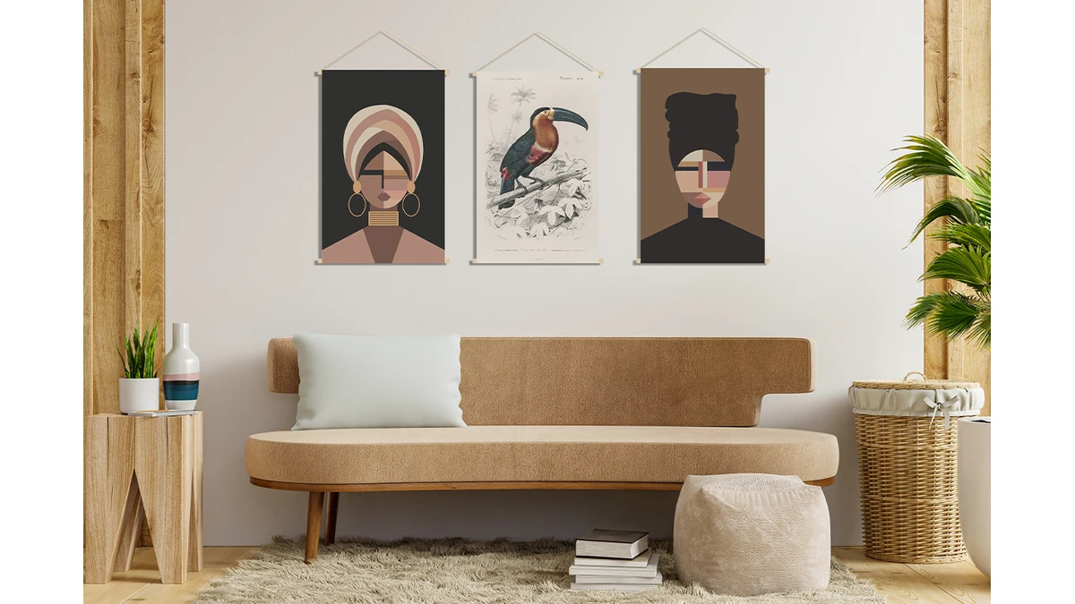 Kakemono Toucan L40 X L60 Cm TOUCAN 6 Kakemono Toucan L40 X L60 Cm TOUCAN – Image 4