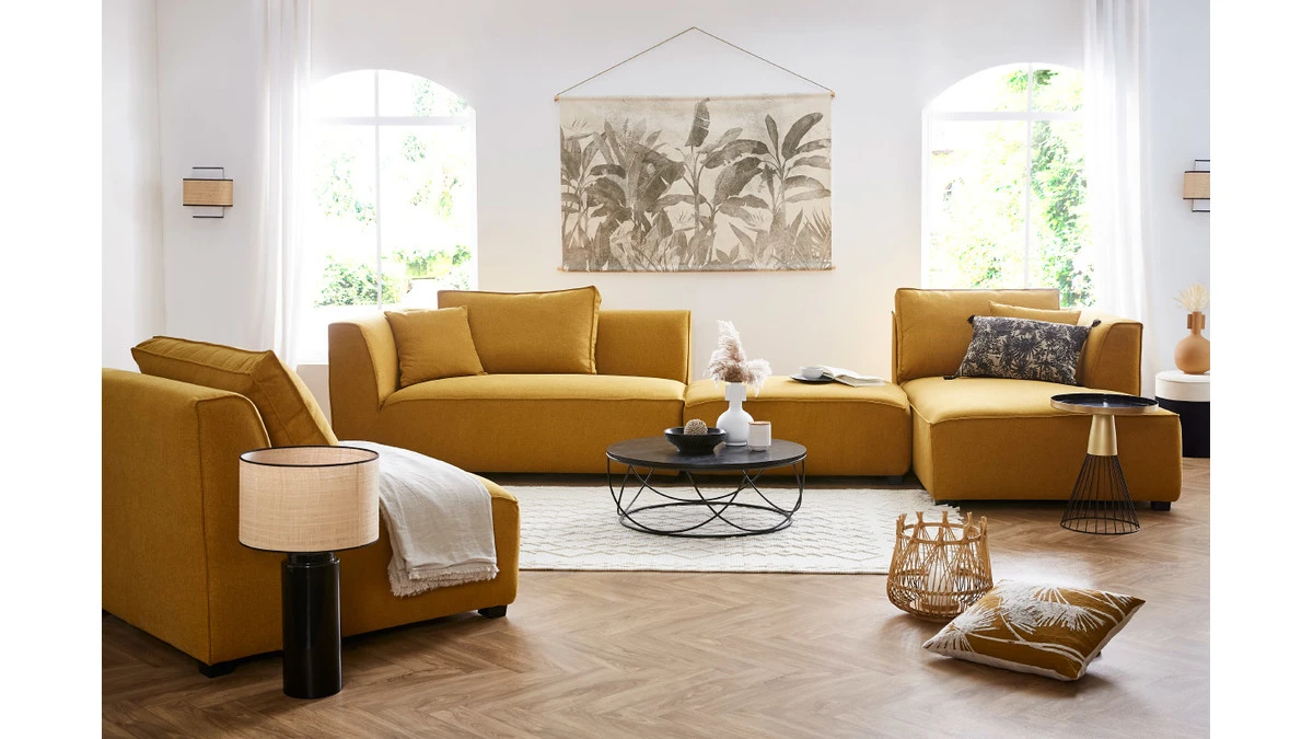 Kakemono Végétaux Noir Et Blanc L150 X L100 Cm MACA 5 Kakemono Végétaux Noir Et Blanc L150 X L100 Cm MACA – Image 3