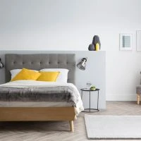 Lit 2 Places 160x200 Cm En Bois Et Tissu Beige LYNN 12 Lit 2 Places 160x200 Cm En Bois Et Tissu Beige LYNN -Boutique Miliboo lit 2 places 160x200 cm en bois et tissu beige lynn 41740 5c76ac874ed9a 1200 675