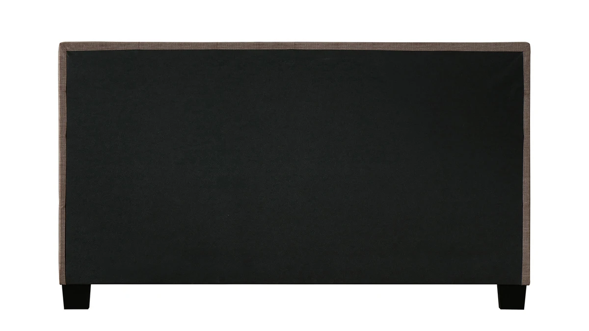 Lit 2 Places 160x200 Cm En Tissu Camel Capitonné MARQUISE 6 Lit 2 Places 160x200 Cm En Tissu Camel Capitonné MARQUISE – Image 4