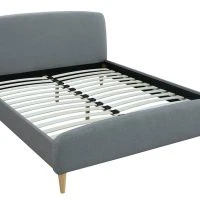 Lit 2 Places 160x200 Cm En Tissu Gris Foncé NIELS -Boutique Miliboo lit 2 places 160x200 cm en tissu gris fonce niels 43024 5bbcc6f327959 1200 675