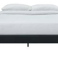 Lit 2 Places 160x200 Cm Noir AYO