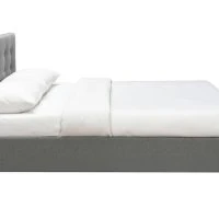 Lit 2 Places 180x200 Cm En Tissu Gris Capitonné MARQUISE -Boutique Miliboo lit 2 places 180x200 cm en tissu gris capitonne marquise 48064 5f3120c873008 1200 675