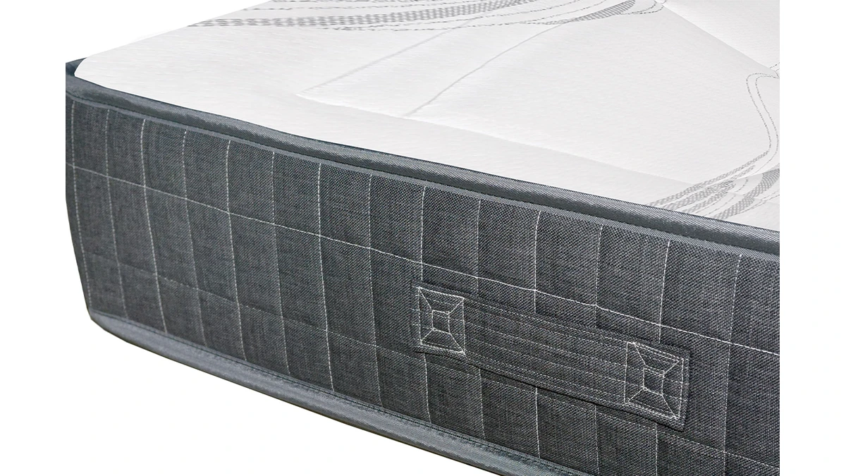 Matelas 140x200 Avec Accueil Mousse à Mémoire De Forme 24 Cm JIMY 4 Matelas 140x200 Avec Accueil Mousse à Mémoire De Forme 24 Cm JIMY – Image 2