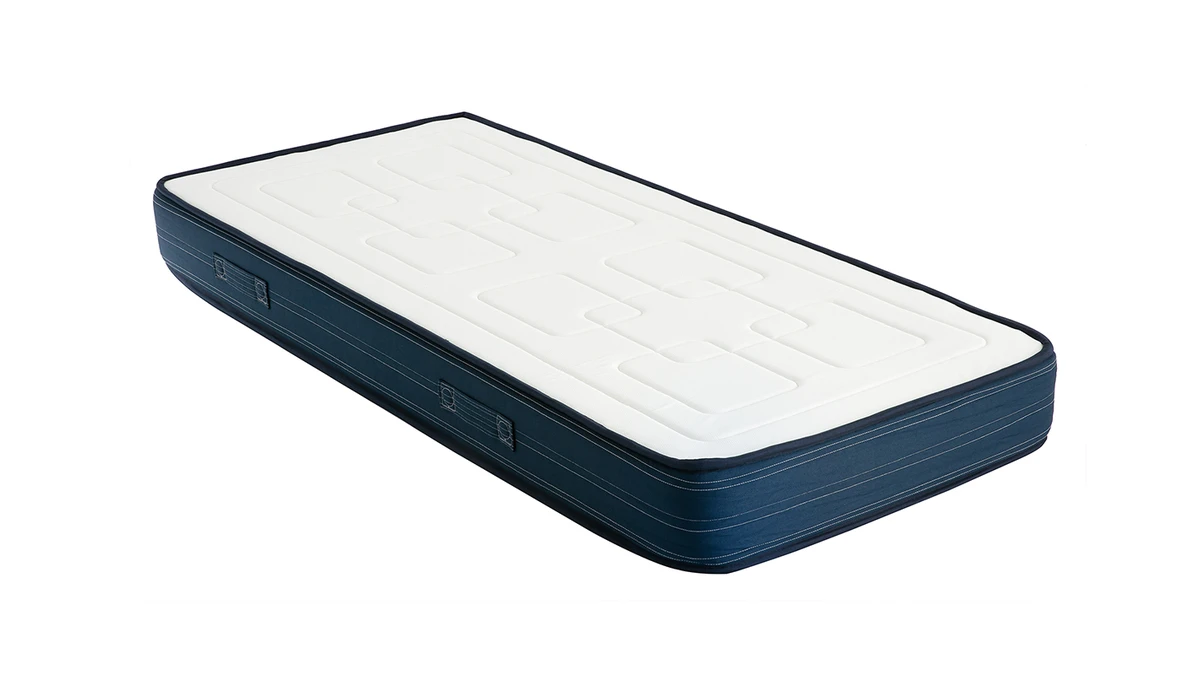 Matelas Avec Accueil Mousse à Mémoire De Forme 90 X 200 Cm OLIVER 3 Matelas Avec Accueil Mousse à Mémoire De Forme 90 X 200 Cm OLIVER