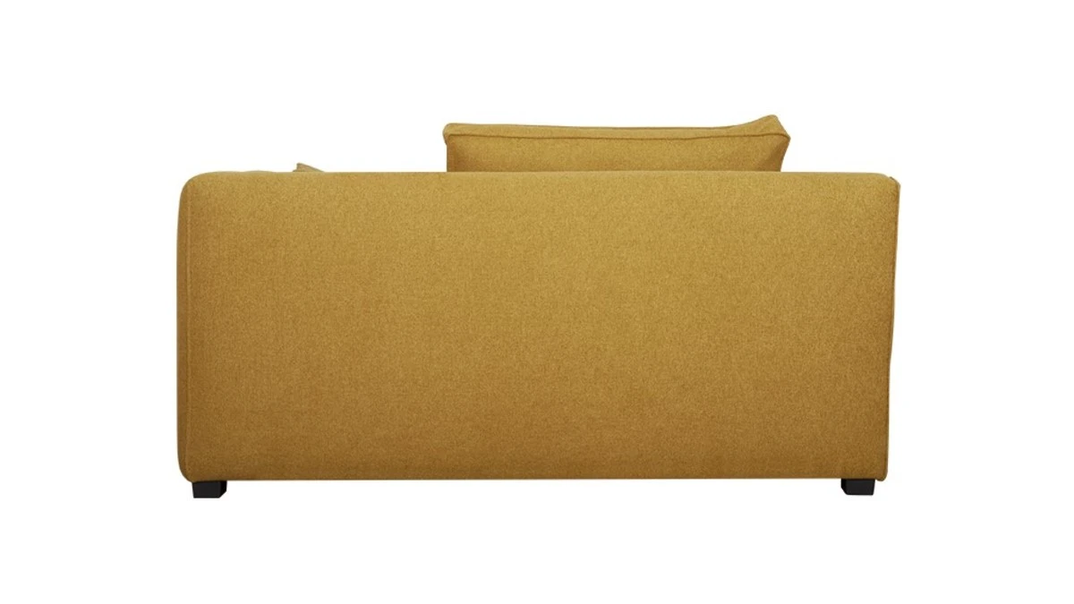 Module D'angle Droit Pour Canapé En Tissu Jaune Cumin PLURIEL 6 Module D'angle Droit Pour Canapé En Tissu Jaune Cumin PLURIEL – Image 4