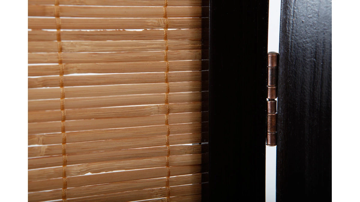 Paravent Bambou Et Bois Style Asiatique Suwa 5 Paravent Bambou Et Bois Style Asiatique Suwa – Image 3