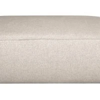 Pouf Module De Canapé En Tissu Beige PLURIEL