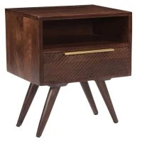 Table De Chevet Avec Tiroir Gravé En Bois Foncé Manguier Massif L42 Cm REKHA -Boutique Miliboo table de chevet avec tiroir grave en bois fonce manguier massif l42 cm rekha 52526 636cbf400c4a1 1200 675