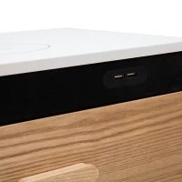 Table De Chevet Connectée Multimédia Blanc Mat Et Frêne PAVAN 16 Table De Chevet Connectée Multimédia Blanc Mat Et Frêne PAVAN -Boutique Miliboo table de chevet connectee multimedia blanc mat et frene pavan 50448 624b4a75d26c7 1200 675