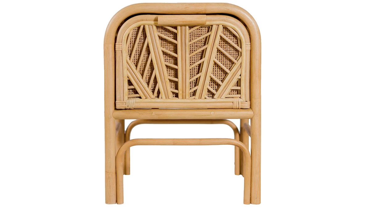 Table De Chevet En Rotin GALON - Miliboo & Stéphane Plaza 3 Table De Chevet En Rotin GALON - Miliboo & Stéphane Plaza