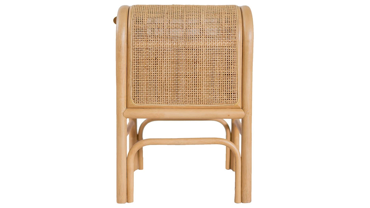 Table De Chevet En Rotin GALON - Miliboo & Stéphane Plaza 5 Table De Chevet En Rotin GALON - Miliboo & Stéphane Plaza – Image 3