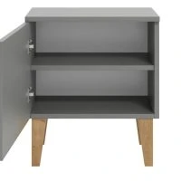 Table De Chevet Grise Et Pieds Chêne ELIAS -Boutique Miliboo table de chevet grise et pieds chene elias 52321 621f5dc092b58 1200 675