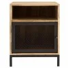 Table De Chevet Manguier Massif Et Métal Perforé RACK -Boutique Miliboo table de chevet manguier massif et metal perfore rack 44432 5bc689cd74b33 1200 675