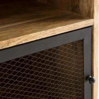 Table De Chevet Manguier Massif Et Métal Perforé RACK 14 Table De Chevet Manguier Massif Et Métal Perforé RACK -Boutique Miliboo table de chevet manguier massif et metal perfore rack 44432 5bc689ce2e482 1200 675