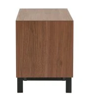 Table De Chevet Vintage Noyer Et Métal MANNY -Boutique Miliboo table de chevet vintage noyer et metal manny 51817 62e24a2b64f3c 1200 675