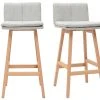 Tabouret De Bar Bois Et Gris Perle 65 Cm (lot De 2) JOAN 1 Tabouret De Bar Bois Et Gris Perle 65 Cm (lot De 2) JOAN -Boutique Miliboo tabouret de bar bois et gris perle 65 cm lot de 2 joan 42667 5bd2c340a86b1 1200 675