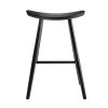 Tabouret De Bar Bois Noir 65 Cm DEMORY