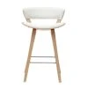 Tabouret De Bar Design Blanc Et Bois Clair H65 Cm SYRAH -Boutique Miliboo tabouret de bar design blanc et bois clair h65 cm syrah 51306 6273da2f871cc 1200 675