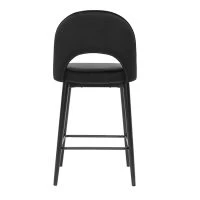 Tabouret De Bar Design En Velours Noir Et Métal H69 Cm BELLEROSE -Boutique Miliboo tabouret de bar design en velours noir et metal h69 cm bellerose 51935 62f032f25ecf7 1200 675