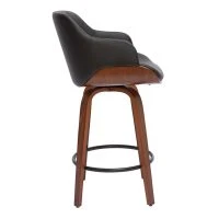 Tabouret De Bar Design Noir Et Bois Foncé H65 Cm LUCIEN 11 Tabouret De Bar Design Noir Et Bois Foncé H65 Cm LUCIEN -Boutique Miliboo tabouret de bar design noir et bois fonce h65 cm lucien 49840 615335865e8e7 1200 675
