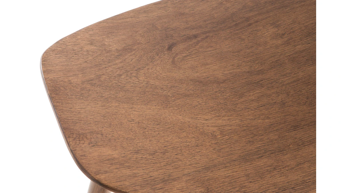 Tabouret De Bar Design Noyer H72 Cm DEMORY 6 Tabouret De Bar Design Noyer H72 Cm DEMORY – Image 4