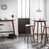 Tabouret De Bar Design Noyer H72 Cm DEMORY 13 Tabouret De Bar Design Noyer H72 Cm DEMORY -Boutique Miliboo tabouret de bar design noyer h72 cm demory 44028 5bb374d623656 1200 675