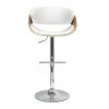 Tabouret De Bar Design Réglable Blanc Et Bois Clair BENT 1 Tabouret De Bar Design Réglable Blanc Et Bois Clair BENT -Boutique Miliboo tabouret de bar design reglable blanc et bois clair bent 40341 5bb764236fc96 1200 675