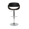Tabouret De Bar Design Réglable Noir Et Bois Foncé BENT 2 Tabouret De Bar Design Réglable Noir Et Bois Foncé BENT -Boutique Miliboo tabouret de bar design reglable noir et bois fonce bent 31344 5bb763b8afe44 1200 675