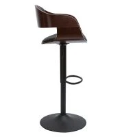 Tabouret De Bar Design Réglable Noir Et Bois Foncé EUSTACHE 10 Tabouret De Bar Design Réglable Noir Et Bois Foncé EUSTACHE -Boutique Miliboo tabouret de bar design reglable noir et bois fonce eustache 51643 62666e4aaf0df 1200 675