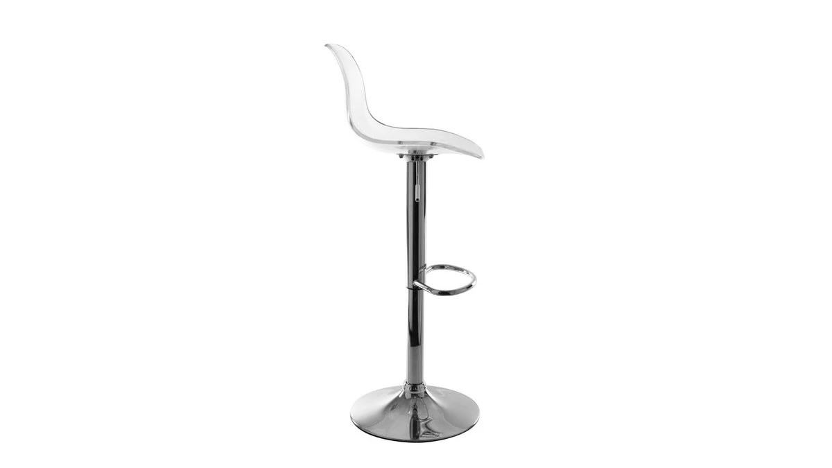Tabouret De Bar Design Réglable Transparent GALILEO 5 Tabouret De Bar Design Réglable Transparent GALILEO – Image 3