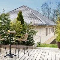 Tabouret De Bar En Fils De Résine Façon Rotin H69 Cm MAJA -Boutique Miliboo tabouret de bar en fils de resine facon rotin h69 cm maja 43559 5cb5c98a3f5df 1200 675