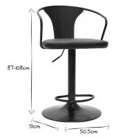 Tabouret De Bar Industriel Réglable Noir BECKETT 16 Tabouret De Bar Industriel Réglable Noir BECKETT -Boutique Miliboo tabouret de bar industriel reglable noir beckett 49847 619d1785bf0bd 1200 675