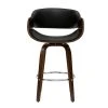 Tabouret De Bar Pivotant Noir Et Bois Foncé 65 Cm BENT 1 Tabouret De Bar Pivotant Noir Et Bois Foncé 65 Cm BENT -Boutique Miliboo tabouret de bar pivotant noir et bois fonce 65 cm bent 46774 5d69339d5dd4a 1200 675