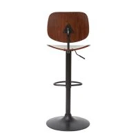 Tabouret De Bar Relevable Noyer Et Métal Noir TOBIAS 12 Tabouret De Bar Relevable Noyer Et Métal Noir TOBIAS -Boutique Miliboo tabouret de bar relevable noyer et metal noir tobias 52296 62de5cd7b97d4 1200 675