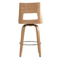 Tabouret De Bar Scandinave Pivotant Blanc Et Bois Clair GARBO 11 Tabouret De Bar Scandinave Pivotant Blanc Et Bois Clair GARBO -Boutique Miliboo tabouret de bar scandinave pivotant blanc et bois clair garbo 46767 5d67e99ac5910 1200 675