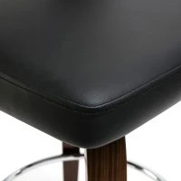 Tabouret De Bar Vintage Pivotant Noir Et Bois Foncé GARBO -Boutique Miliboo tabouret de bar vintage pivotant noir et bois fonce garbo 46768 5d68f9e4cc863 1200 675