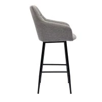 Tabourets De Bar Avec Sièges Matelassés En Tissu Effet Velours Texturé Gris Et Métal Noir H65 Cm (lot De 2) MONTERO 12 Tabourets De Bar Avec Sièges Matelassés En Tissu Effet Velours Texturé Gris Et Métal Noir H65 Cm (lot De 2) MONTERO -Boutique Miliboo tabourets de bar avec sieges matelasses en tissu effet velours texture gris et metal noir h65 cm lot de 2 montero 52274 637379b5c2f5b 1200 675