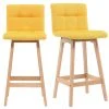Tabourets De Bar Bois Et Jaune H65 Cm (lot De 2) KLARIS 2 Tabourets De Bar Bois Et Jaune H65 Cm (lot De 2) KLARIS -Boutique Miliboo tabourets de bar bois et jaune h65 cm lot de 2 klaris 42671 5bbcc6c2bb346 1200 675