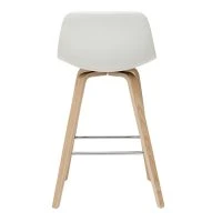 Tabourets De Bar Design Blanc Et Bois Clair H65 Cm (lot De 2) NONIE -Boutique Miliboo tabourets de bar design blanc et bois clair h65 cm lot de 2 nonie 52065 62e932d1c1360 1200 675