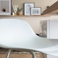 Tabourets De Bar Design Blancs Pieds Métal 65 Cm (lot De 2) FRANZ -Boutique Miliboo tabourets de bar design blancs pieds metal 65 cm lot de 2 franz 47161 600ff2284dc03 1200 675